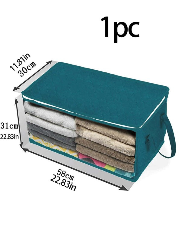 Foldable Storage Bag with Zipper