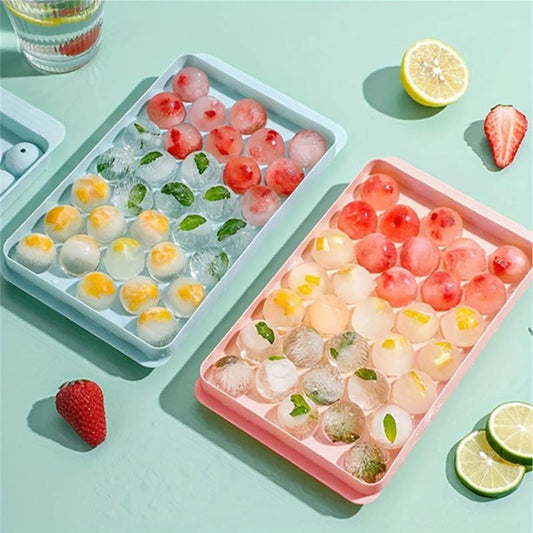 Plastic Ice Cube Mold With Cover