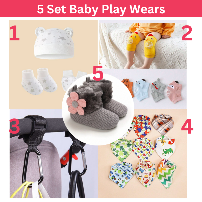 5 Set Baby Play items