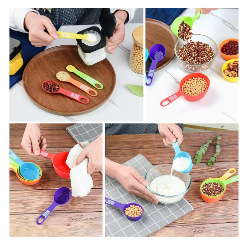 12 Pcs Measuring Cups And Spoons Set