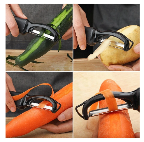 3Pc Kitchen Shears & Peeler