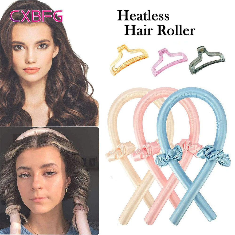 Heatless Curling Headband Rod. For styling hair