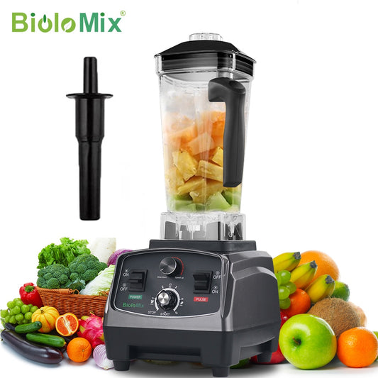 BioloMix 3HP 2200W Heavy Duty Commercial Grade Blender and Juice Mixer