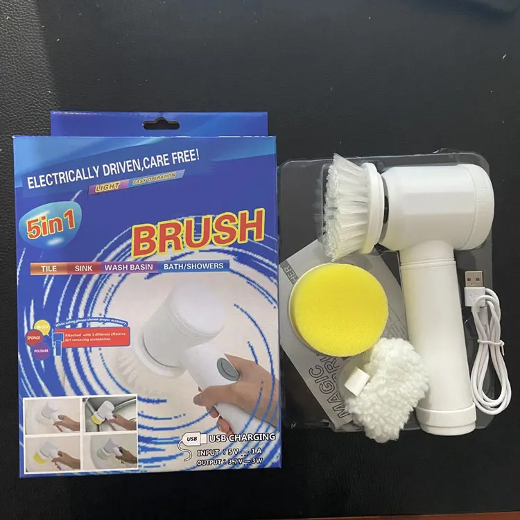 Rechargeable Kitchen Dishwashing Brush