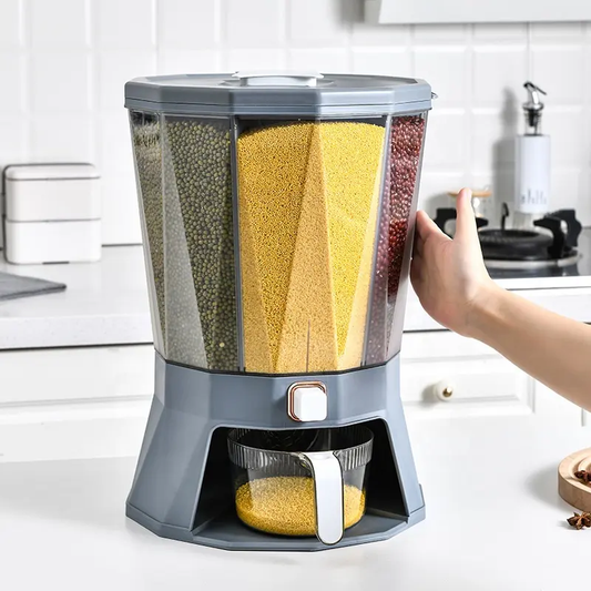 Rotating Dry food and Cereal Dispenser