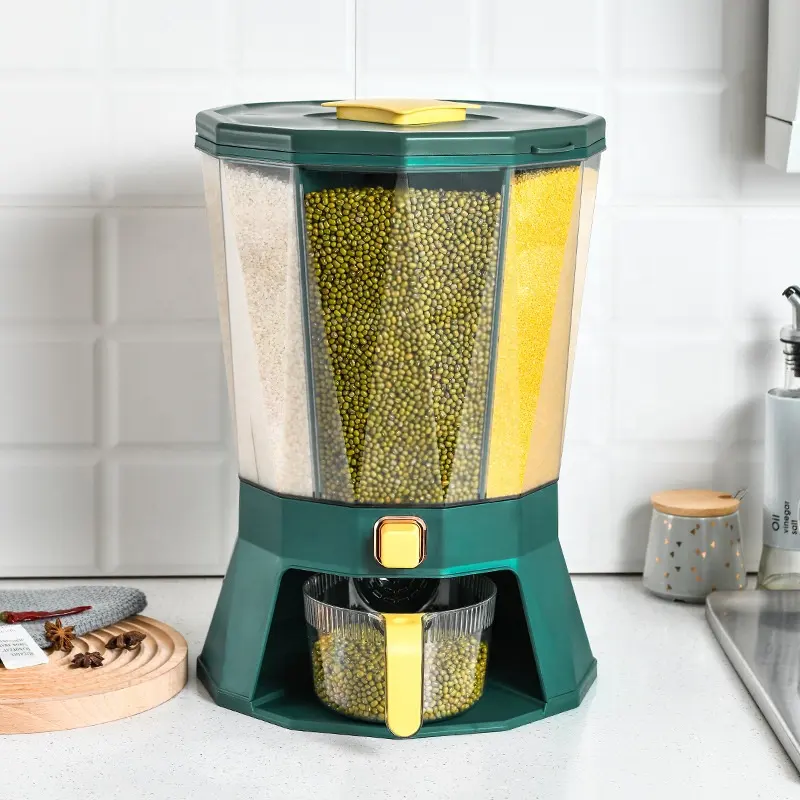 Rotating Dry food and Cereal Dispenser